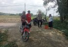Dukung Ketahanan Pangan, Bhabinkamtibmas Polsek Balerejo Ajak Warga Manfaatkan Pekarangan Kosong