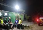 Tingkatkan Kamtibmas, Polsek Wungu Sambang Pos Kamling di Desa Pilangrejo