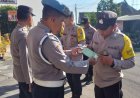 Kanit Provost di Dampingi Waka Polsek Kare Giatkan Senin Tertib