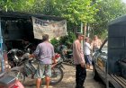 Personel Piket Polsek Dagangan Polres Madiun Gelar Patroli Sore Hari Antisipasi Balap Liar.