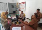 Jalin Silaturahmi Dan Sinergitas, Bhabinkamtibmas Polsek Saradan Desa Sumbersari Sambangi Perangkat Desa