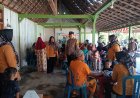 Bhabinkamtibmas Kebonagung Kawal Posyandu ILP Demi Layanan Kesehatan yang Optimal