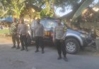 Pastikan Giat Bersih Dusun Sidorejo Lancar, Personil Polsek Saradan Berikan Pengamanan