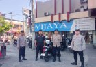 Polisi Jaga Stabilitas Keamanan Kawasan Pertokoan Emas di Caruban