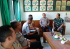 Perkuat Sinergitas Dan Soliditas, Kapolsek Saradan Bersama Anggota Melaksanakan Silaturahmi Ke Koramil Saradan