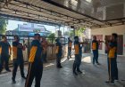 Tingkatkan Kinerja dan Jaga Kebugaran, Personel Polsek Balerejo Gelar Apel Pagi dan Olahraga Bersama