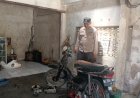 Anggota Patroli Polsek Dagangan Berikan Pesan Kamtibmas di Bengkel Motor