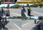 Antisipasi Kriminalitas dan Kecelakaan, Polsek Balerejo Gelar Patroli Strong Point di Jalur Utama