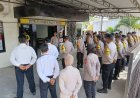 Pindah Tugas ke Polda Jatim, Kapolres Madiun Gelar Apel Pamitan di Polsek Balerejo