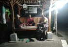 Melalui Sambang Poskamling, Bhabinkamtibmas Pererat Kemitraan dengan Warga Desa Wonorejo
