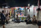 Sambang Poskamling, Bhabinkamtibmas Kelurahan Krajan Perkuat Sinergi Keamanan Lingkungan