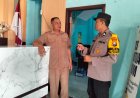 Jaga Kondusivitas Wilayah, Bhabinkamtibmas Desa Jeruk Gulung Sambangi Kantor Desa