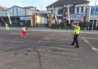 Jaga Kelancaran Arus Lalu Lintas Pagi, Personel Polsek Balerejo Disiagakan di Sejumlah Titik Rawan