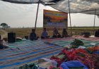 Bhabinkamtibmas Desa Warurejo Hadiri Methil Panen Raya, Ajak Petani Utamakan Keselamatan dan Kamtibmas