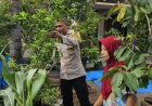 Bhabinkamtibmas Polres Madiun Sambangi Lahan Pertanian Warga, Wujudkan Ketahanan Pangan Nasional