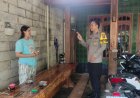 Bhabinkamtibmas Desa Morang Sambangi Warga, Sampaikan Pesan Kamtibmas Antisipasi Kejahatan Gendam