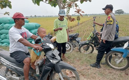 Dukung Ketahanan Pangan, Bhabinkamtibmas Polsek Balerejo Ajak Warga Babadan Lor Manfaatkan Lahan Pekarangan