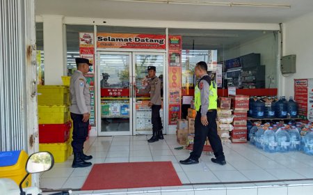 Antisipasi Gangguan Kamtibmas dan 3C, Polsek Balerejo Gencarkan Patroli Kewilayahan di Sejumlah Obyek Vital