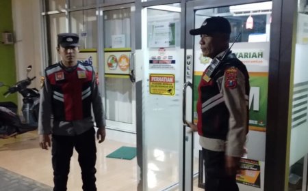 Jaga Kamtibmas Malam Hari, Polsek Kare Patroli Obvit BPR Bank Daerah