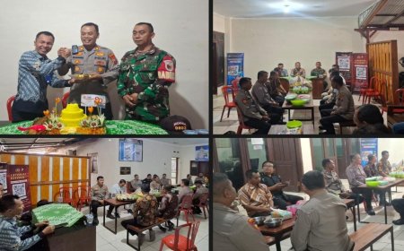 Ucapan HUT Bhayangkara ke 80 Diberikan Dari Muspika Kare Untuk Polsek Kare