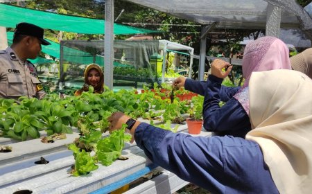 Bhabinkamtibmas Krajan Ajak Warga Ubah Lahan Jadi Lebih Bernilai