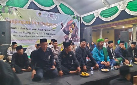 Perkuat Silaturahmi, Polsek Balerejo Kawal Kegiatan "Sunjangan Bersholawat" dan Santunan Anak Yatim
