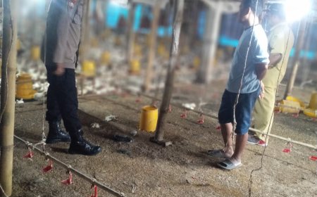 Bhabinkamtibmas Desa Sambirejo Dorong Ketahanan Pangan Melalui Pemanfaatan Pekarangan Warga
