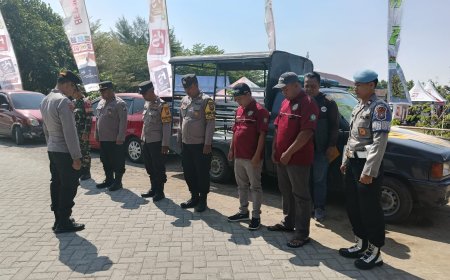 Amankan Anniversary ke-2 DCRB, Polsek Balerejo Gelar Apel Pasukan Gabungan