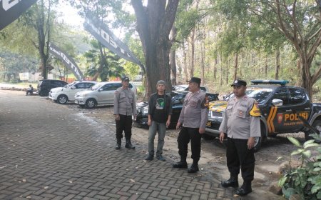 Antisipasi Lonjakan Pengunjung, Polsek Wungu Tingkatkan Pengamanan Objek Wisata dan Sekolah Selama Liburan