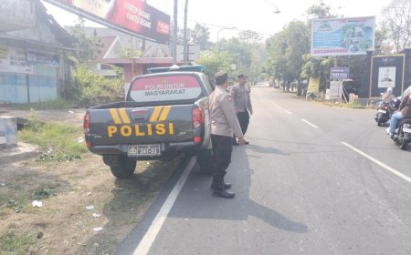 Antisipasi Lonjakan Arus Wisata Libur Panjang, Polsek Wungu Intensifkan Patroli di Jalur Dungus