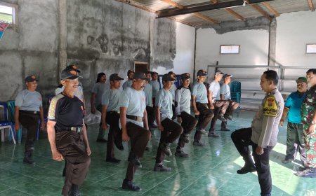 Pelatihan Kapasitas Linmas Perkuat Ketahanan dan Keamanan Desa Kaligunting