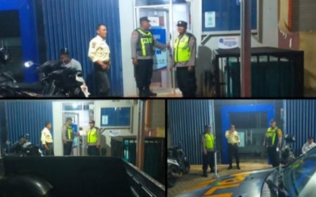 Patroli Obvit Perbankan KSPKT Polsek Kare di Bank BRI