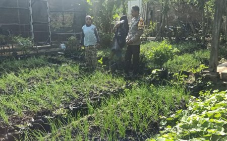 Polri Hadir Dukung Asta Cita, Bhabinkamtibmas Sambangi Warga Pemilik Lahan di Sambirejo