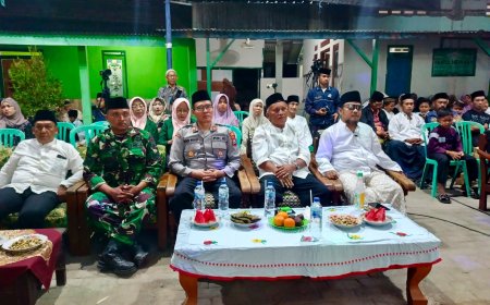 Polsek Balerejo Amankan Pengajian Umum Haflah Akhirussanah dan Haul Ke-9 di Ponpes Al Anwar