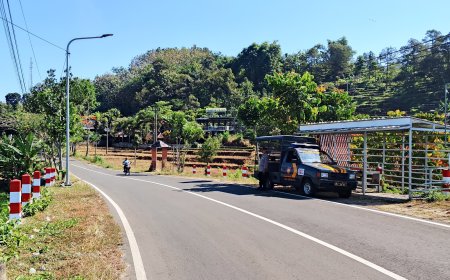 Antisipasi Gangguan Kamtibmas, Polsek Wungu Gelar Patroli Siang di Jalur Wisata Desa Kresek