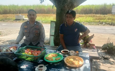 Ngopi Bareng! Cara Pak Bhabin Lebih Dekat Dengan Warga Binaan