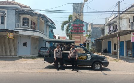 Patroli Polsek Dagangan Di Titik Rawan Antisipasi Kriminalitas dan 3C