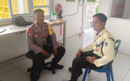 Tingkatkan Keamanan dan Ketertiban, Bhabinkamtibmas Desa Kuwu Berikan Pembinaan Swakarsa di PT GSI