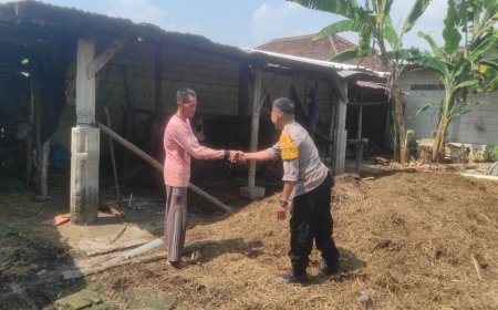 Bhabinkamtibmas Aipda Propal Sambang Dialogis dengan Warga Binaan