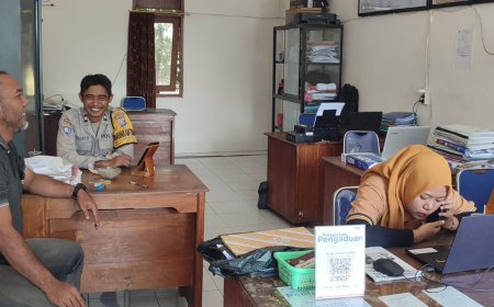 Jaga Kamtibmas Tetap Kondusif Selama Bulan Suro, Bhabinkamtibmas Desa Karangrejo Koordinasi Intensif dengan Kepala Dusun