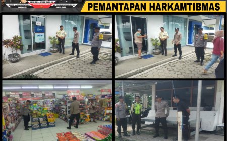 Cegah Gangguan Kamtibmas, Polsek Balerejo Gencarkan Patroli Obyek Vital