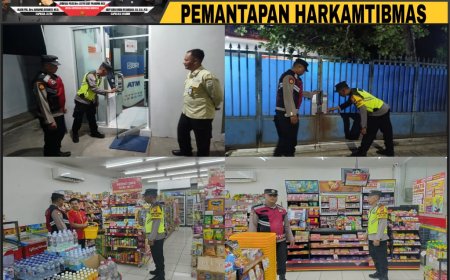 Jaga Kondusivitas, Polsek Balerejo Gencarkan Patroli Kewilayahan Sasar Obyek Vital