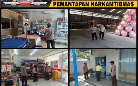 Cegah Gangguan Kamtibmas, Polsek Balerejo Intensifkan Patroli Obyek Vital
