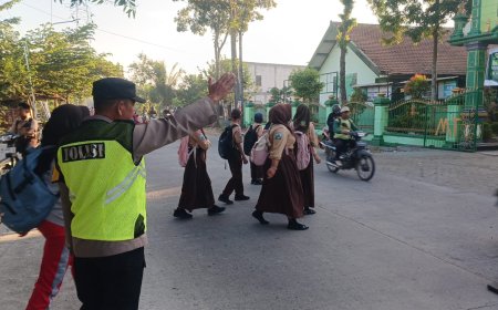 Wujudkan Kamseltibcarlantas, Polsek Pilangkenceng Laksanakan Commander Wish Pagi
