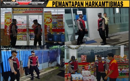 Polsek Balerejo Giatkan Patroli Obyek Vital, Pastikan Wilayah Kondusif dan Bebas 3C