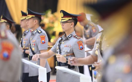 Tongkat Komando Polres Madiun Beralih, AKBP Ridwan Maliki Resmi Gantikan AKBP Kemas Indra Natanegara