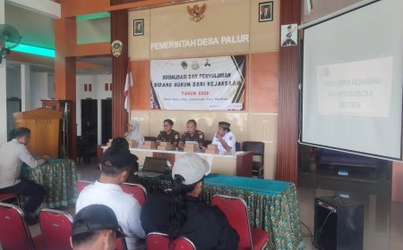 Bhabinkamtibmas Desa Palur Hadiri Penyuluhan Hukum dan Tata Kelola Aset Desa