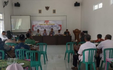 Bhabinkamtibmas Polsek Wungu Hadiri Penyuluhan Hukum Pencegahan Tindak Pidana Korupsi di Desa Sidorejo
