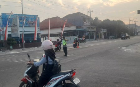 Polsek Balerejo Gelar Commander Wish Pagi, Pastikan Arus Lalu Lintas Aman dan Lancar