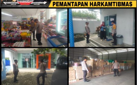 Jaga Kondusivitas Wilayah, Polsek Balerejo Gencarkan Patroli Obyek Vital Antisipasi Kejahatan 3C